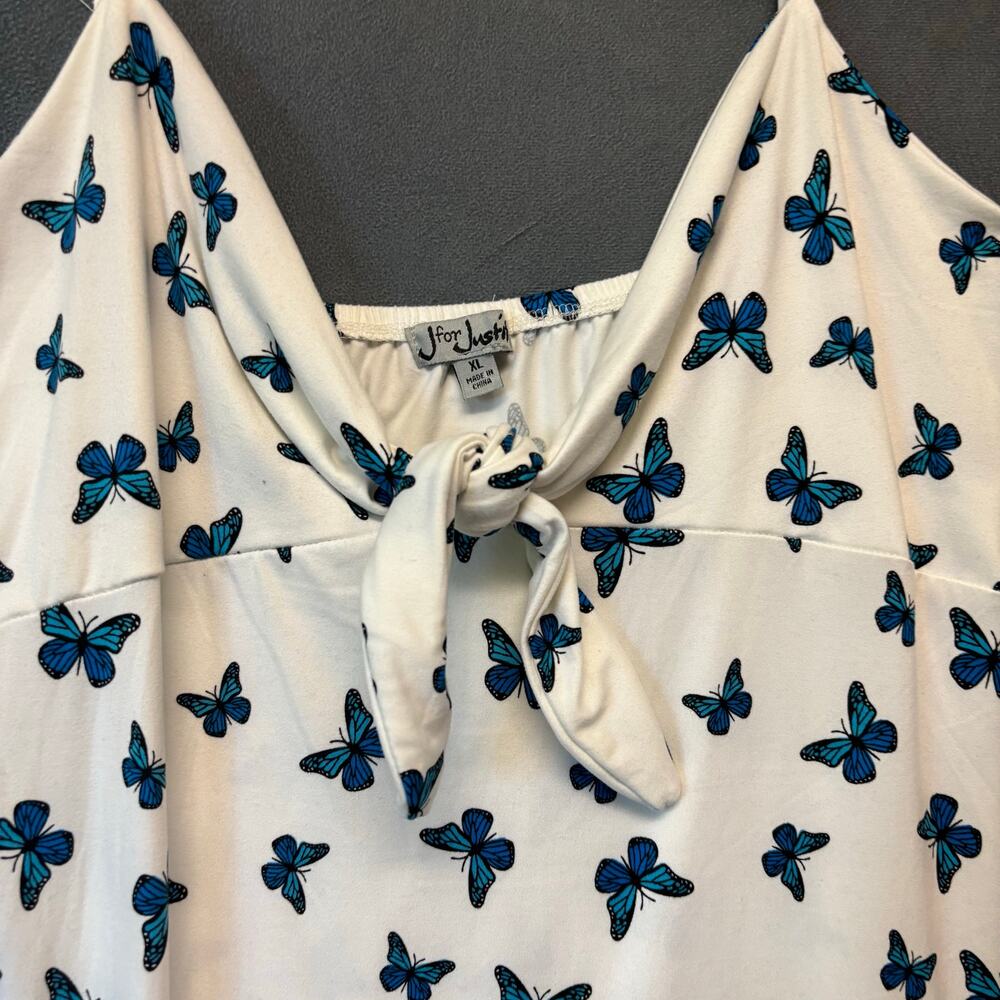 J for Justify XL Butterfly Fairy Cottagecore Maxi Dress Ethereal Boho Y2K Summer - Picture 8 of 13